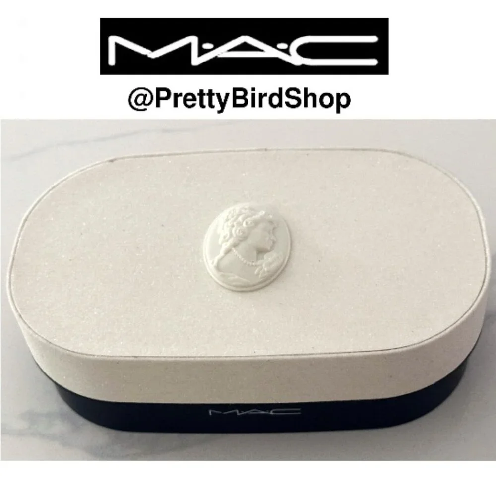 MAC glitter case box silver makeup cosmetic jewelry NEW Limited Edition