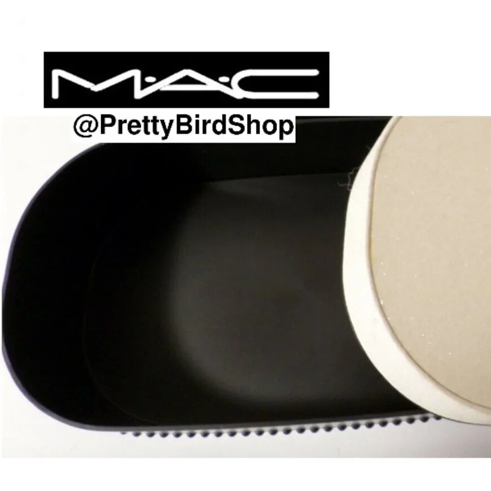 MAC glitter case box silver makeup cosmetic jewelry NEW Limited Edition