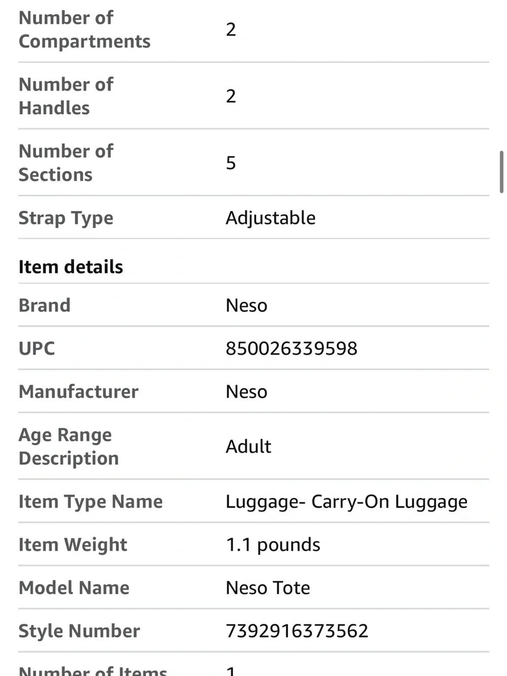 Neso Black Women's Convertible Backpack great for travel or the beach