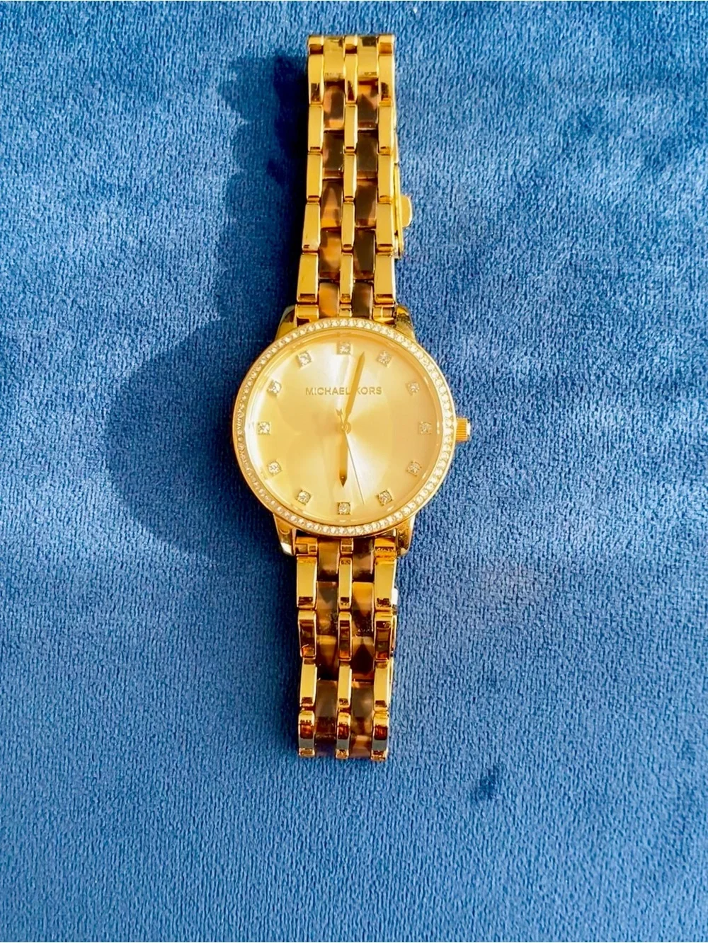 Gold and Tortiseshell Michael Kors Watch