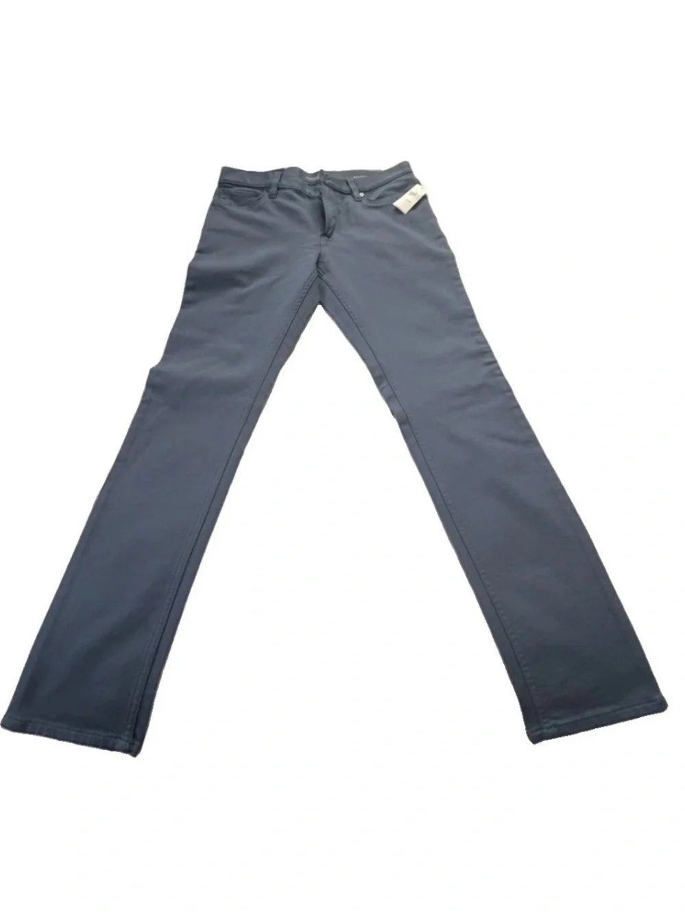 Men Banana Republic Skinny Traveler Pants Slate Blue 32Wx32L