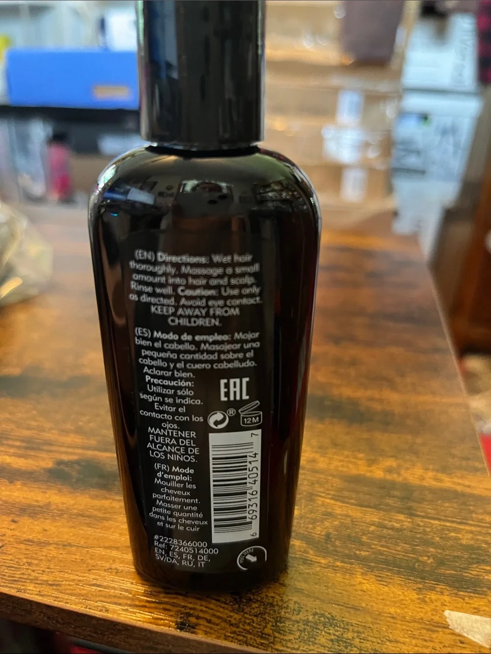 Crew daily shampoo