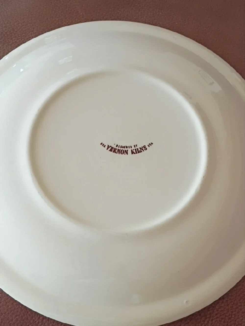 Montana Vernon Kilns Vintage Plate