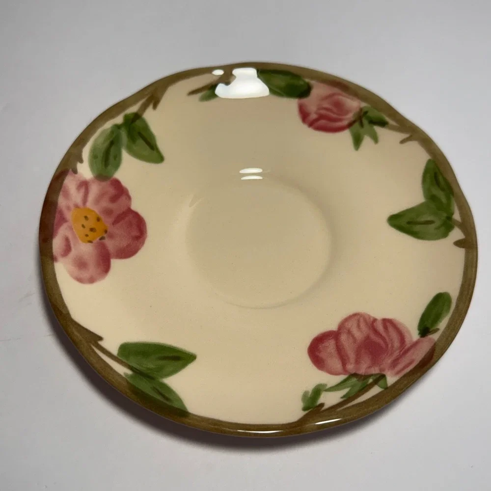 Franciscan Desert Rose Tea Cups and Saucers Set of 4 Johnson Brothers England