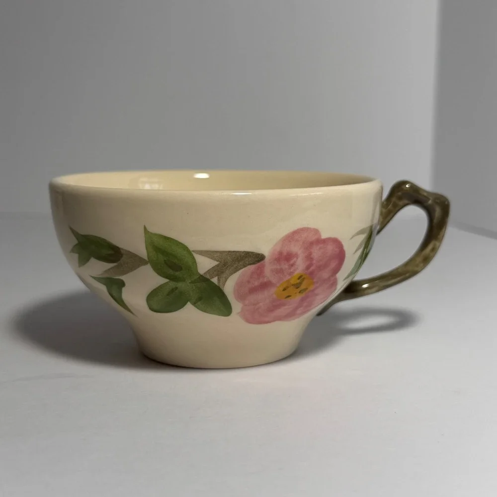 Franciscan Desert Rose Tea Cups and Saucers Set of 4 Johnson Brothers England