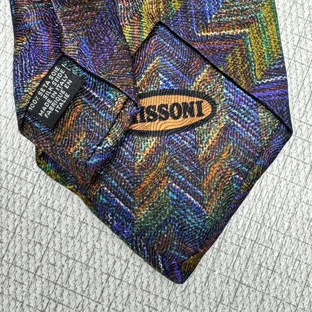 Missoni cravatte silk