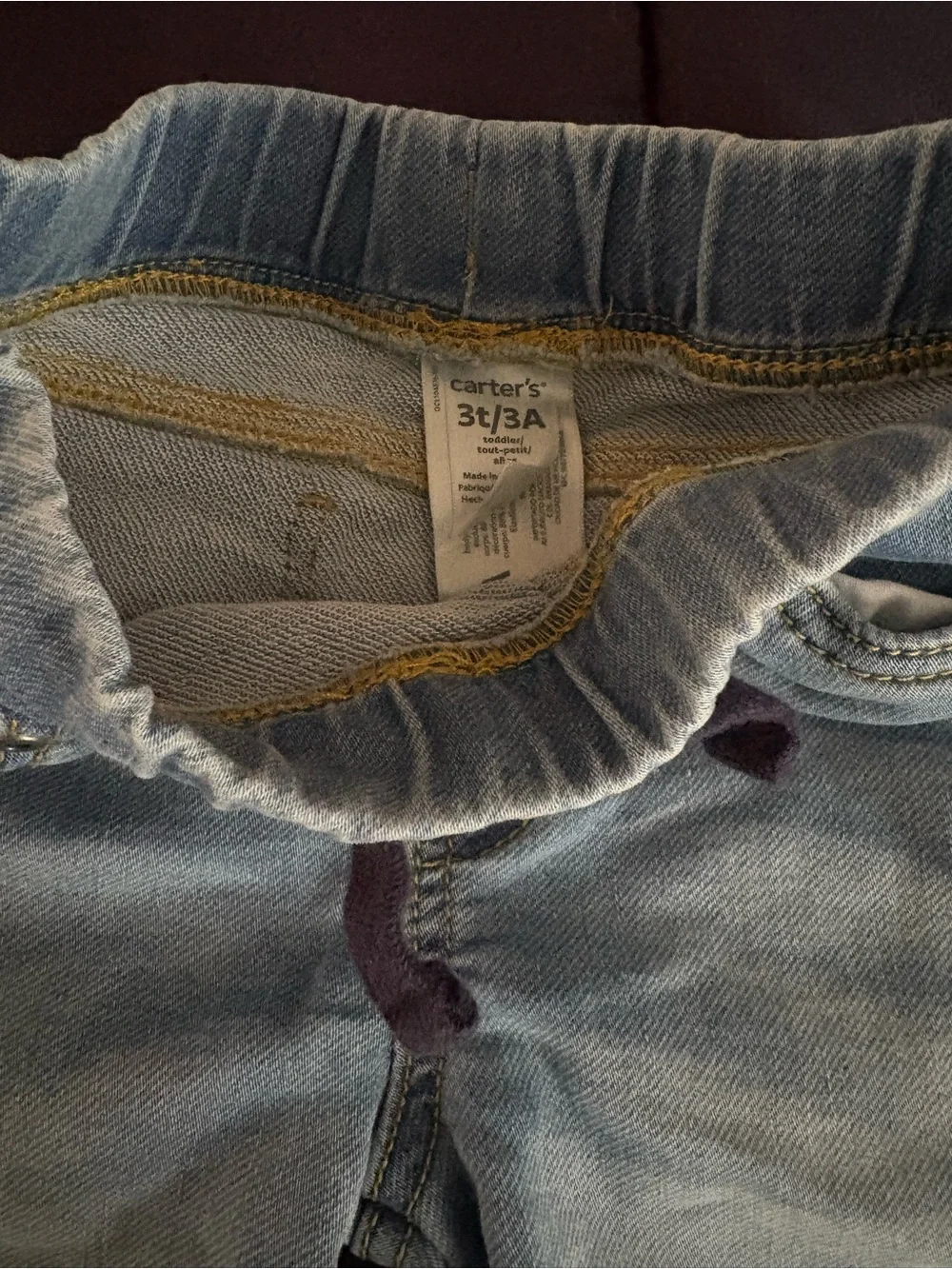 Carters soft denim