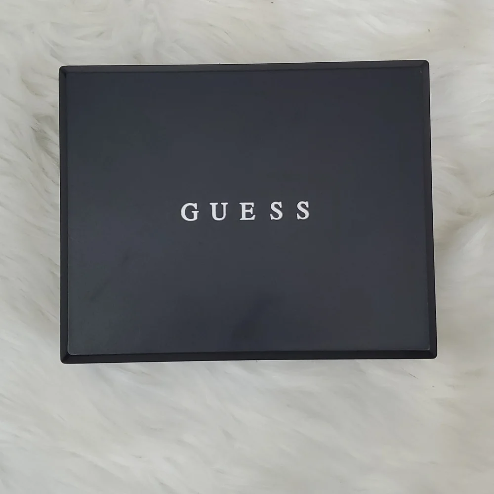 Guess Black Leather Men’s Wallet New Original Packaging
