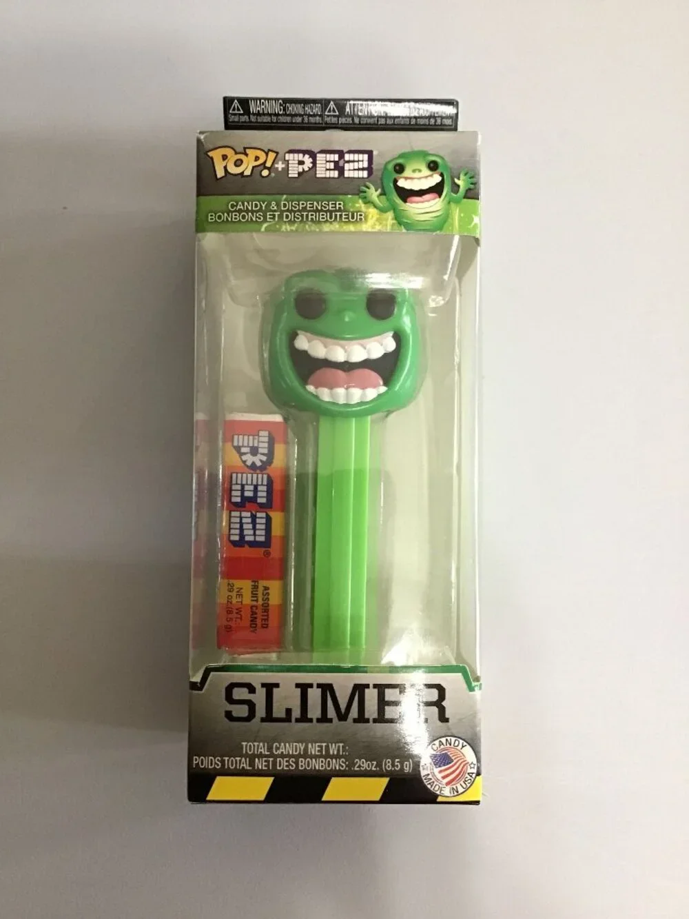 Funko Pop Pez Ghostbusters Slimer New Vaulted Collectible Dispenser Figure