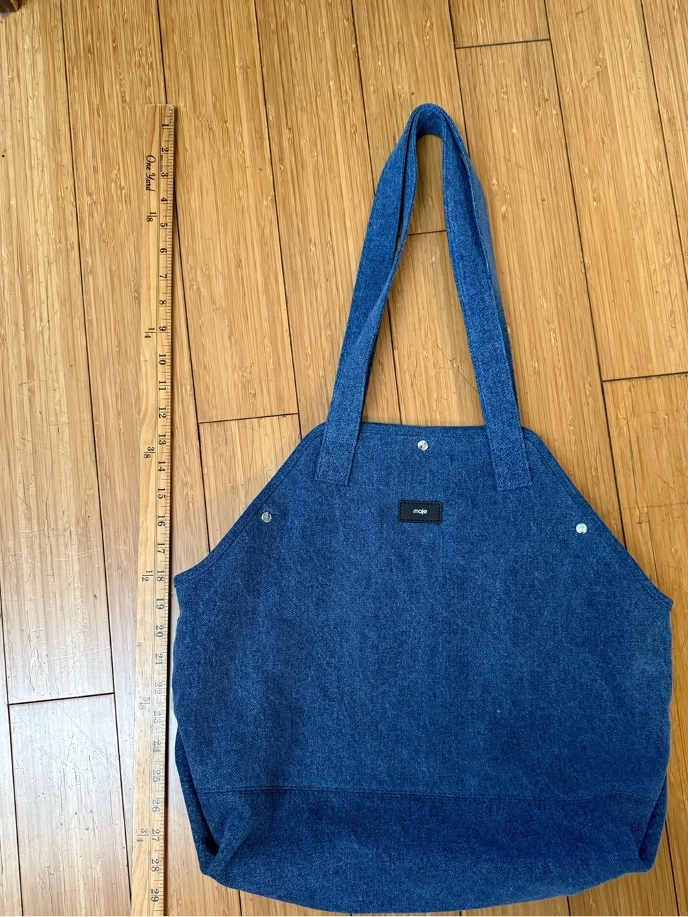 Maje denim tote