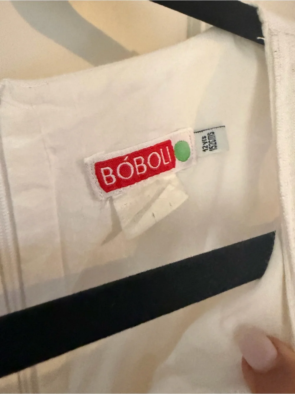 Boubou clean white