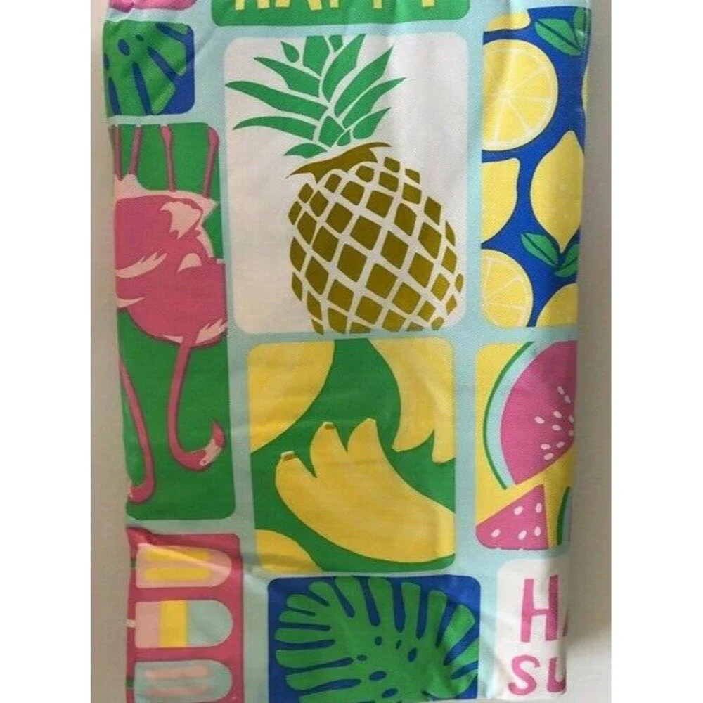 Summer Fun tablecloth zipper