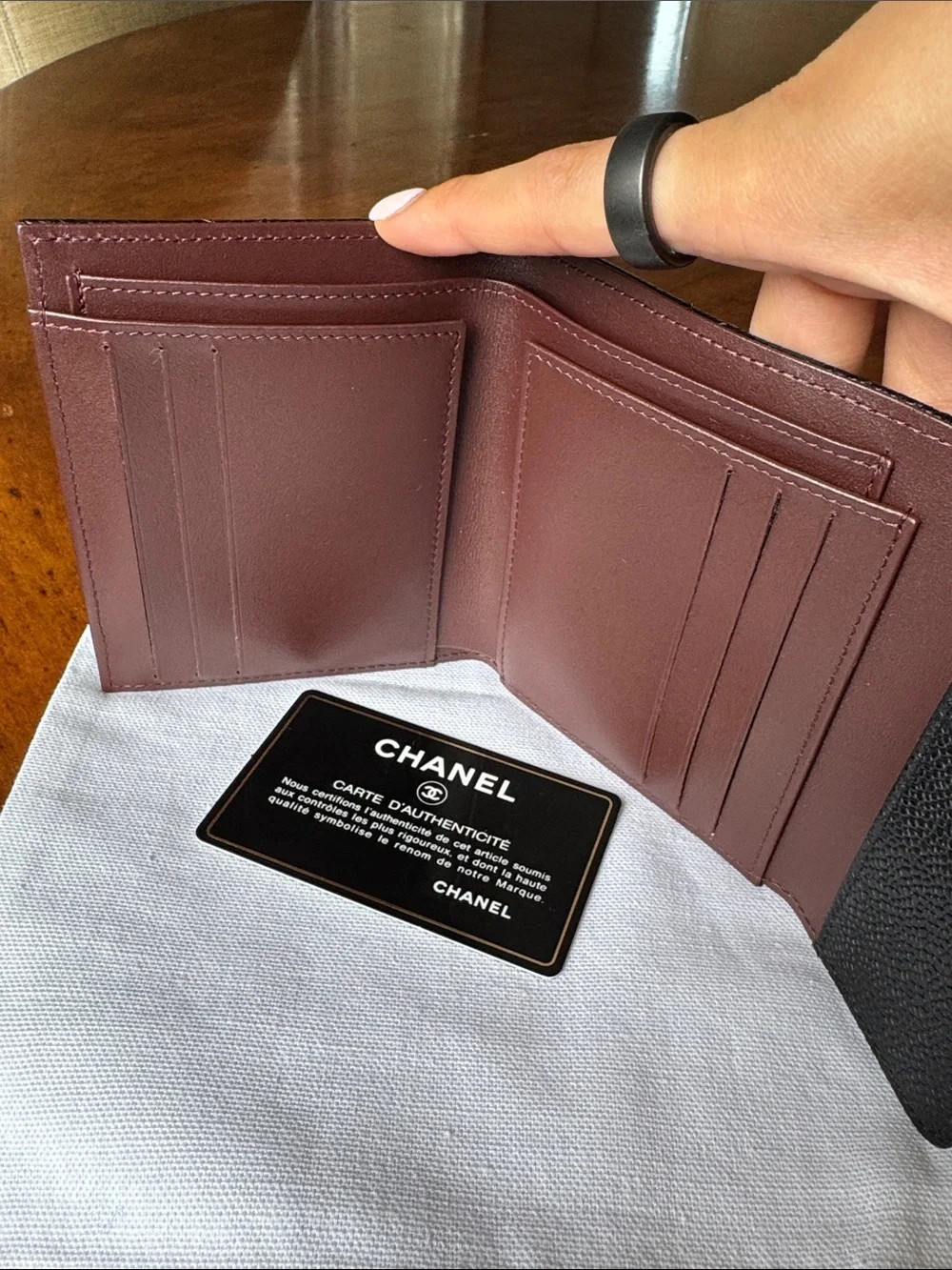 CHANEL compact quilted