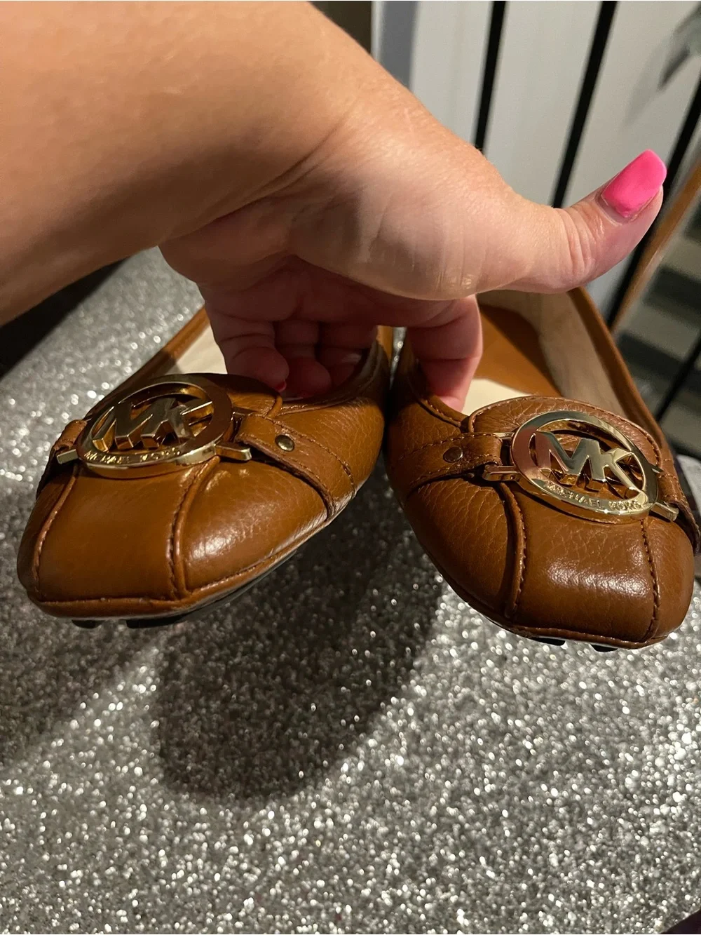 Michael Kors sleek leather
