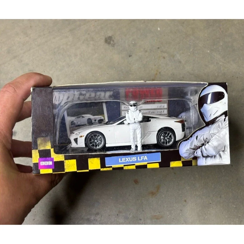 Topgear 1/43 Power Laps Lexus Lfa Minichamps Top Gear Minichamps Minicar