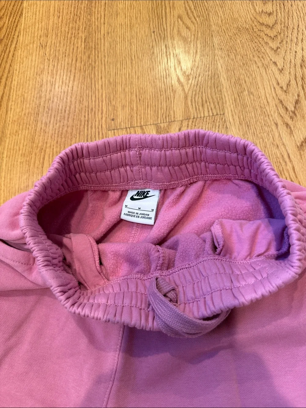 Nike Kids Pink Jogger Sweatpants with Drawstring