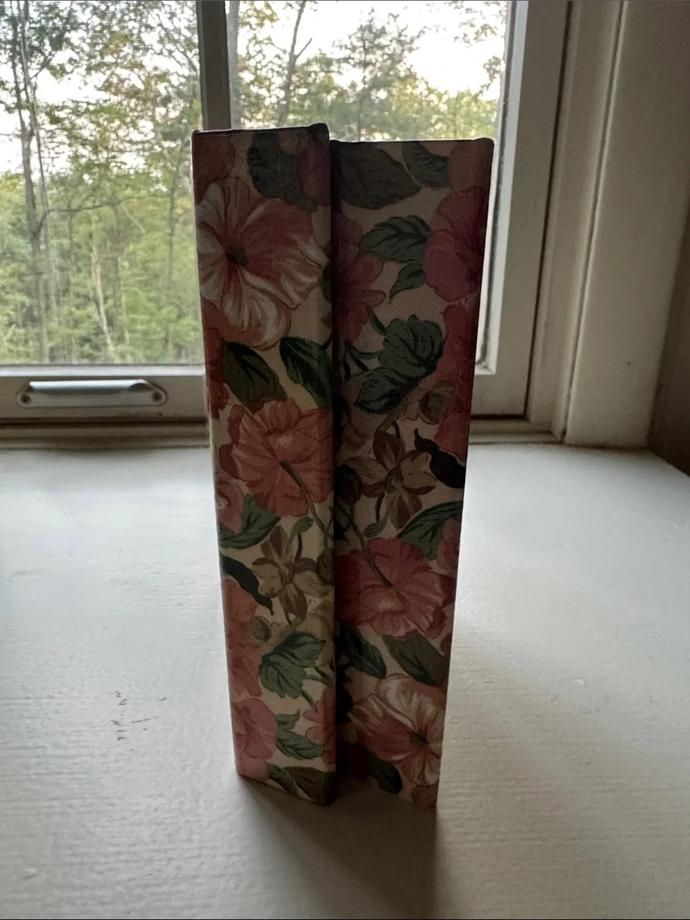 Two Vintage Floral Photo Albums