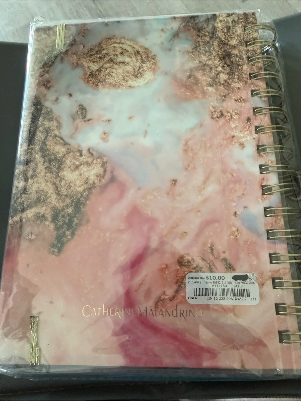 Catherine Maladrin spiral bound
