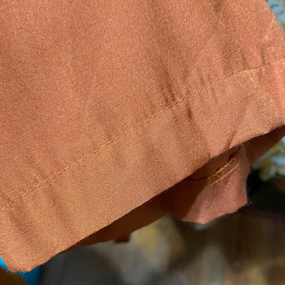 Sue Brett stylish orange