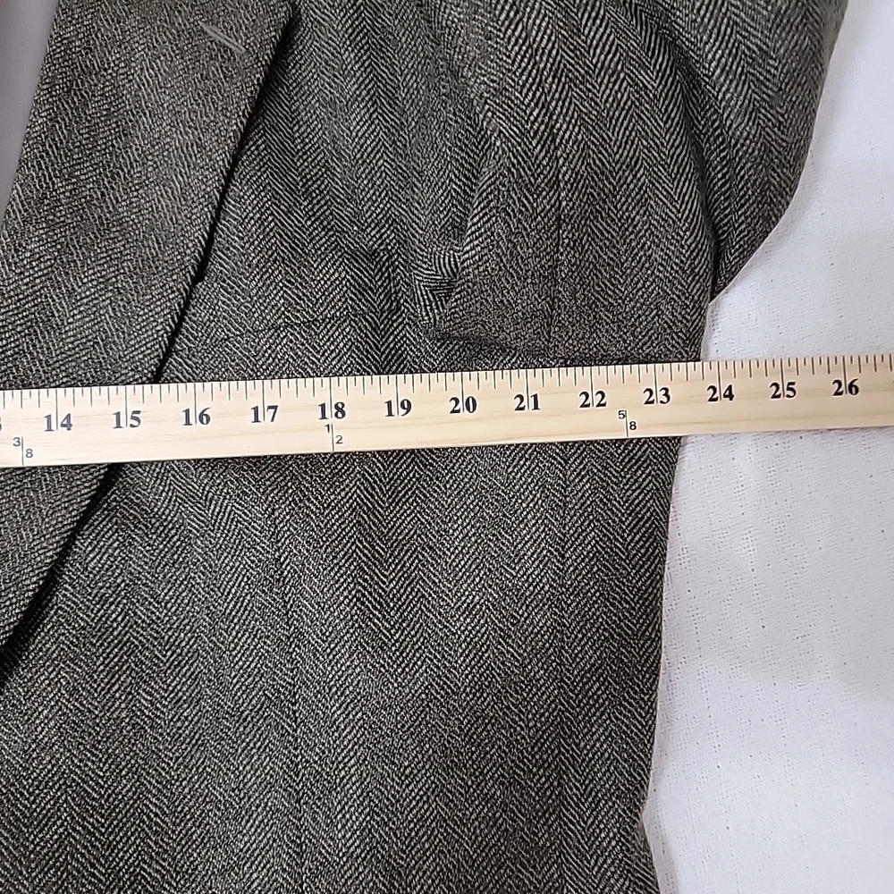 Oak Creek for Dillard's Olive Green Blazer 100% Wool Size 44L XL USA Made