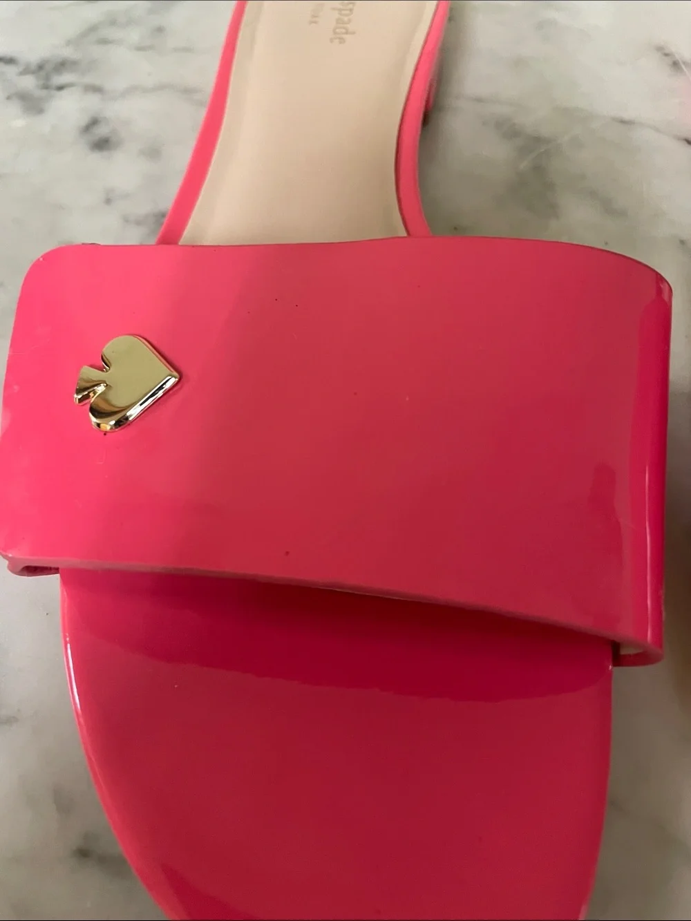 Kate Spade Farrow Patent Leather Sandals - Size 10.5