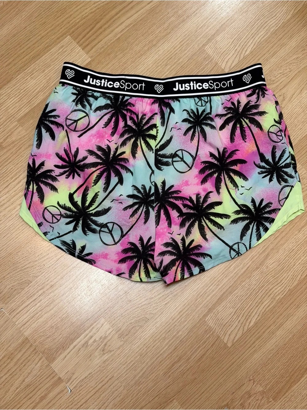 Justice designed tones shorts