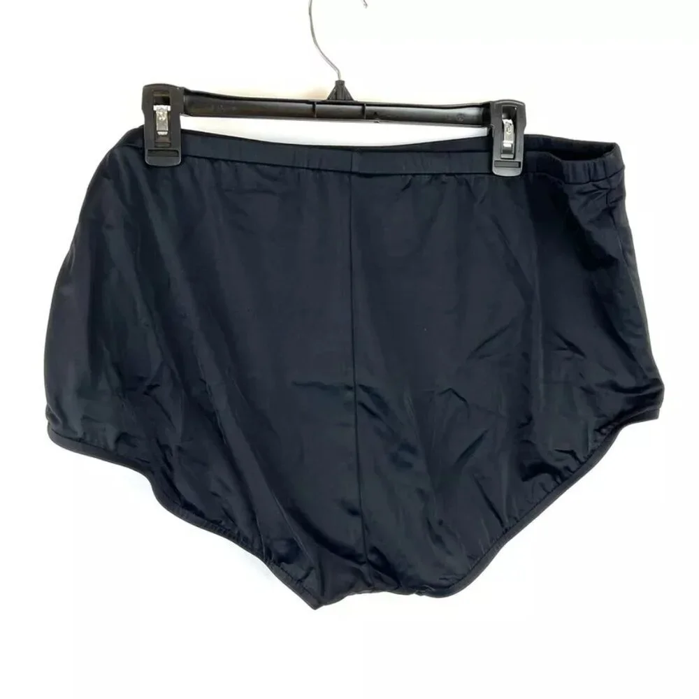 Maxine Of Hollywood Women’s High Waist Black Bikini Bottom Plus Size 20W
