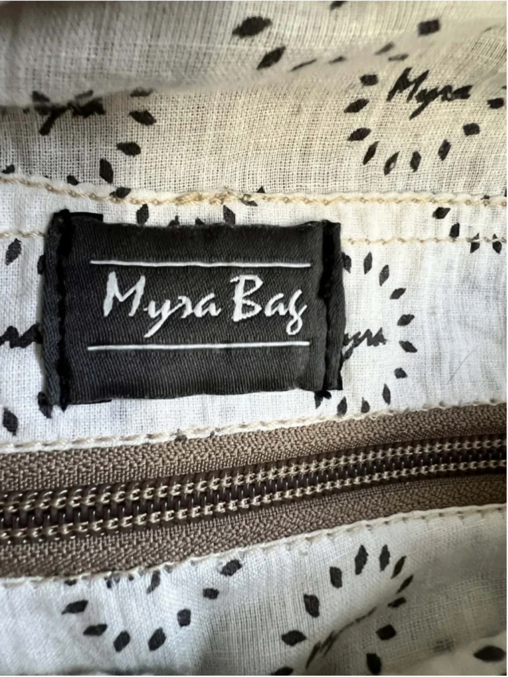 Myra Bag Canvas & Leather Crossbody Shoulder Bag Tribal Woven Design Boho Tote