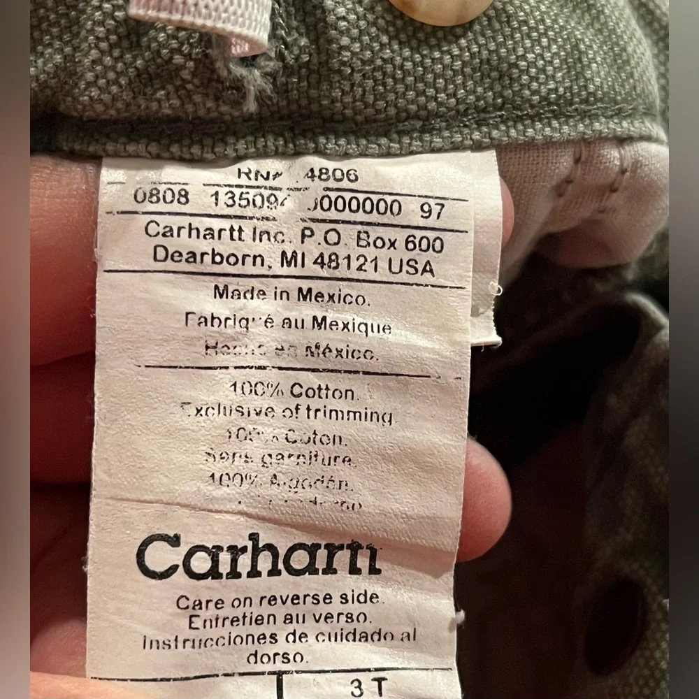 Carhartt 3t