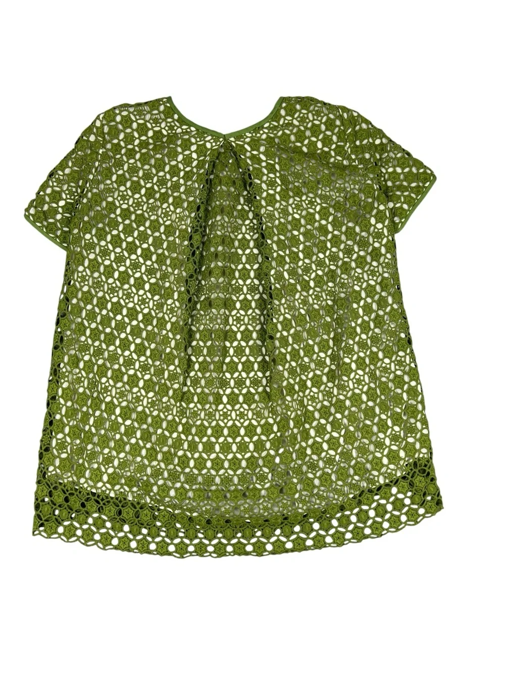 Tory Burch Linda crochet swing top - Medium / Green