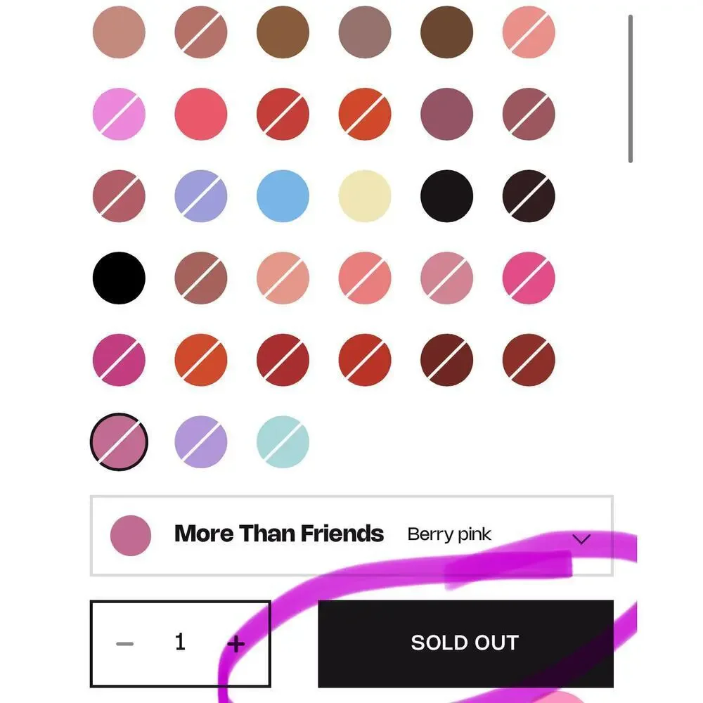 Jeffree Star‎ Cosmetics Supreme Lip Gloss | More Than Friends | Berry pink | NEW
