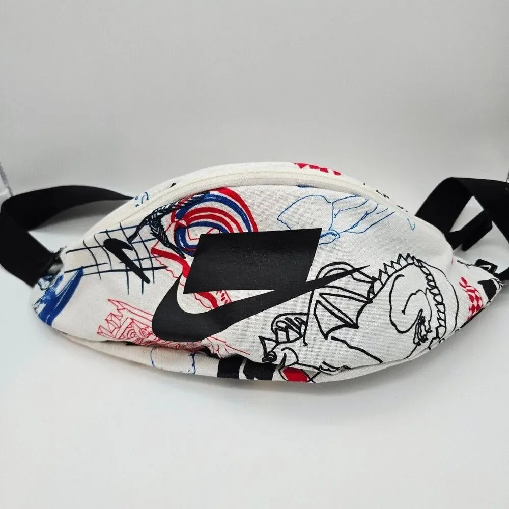 Nike Heritage Printed Nike Shoulder Crossbody Fanny Hip Waist Pack