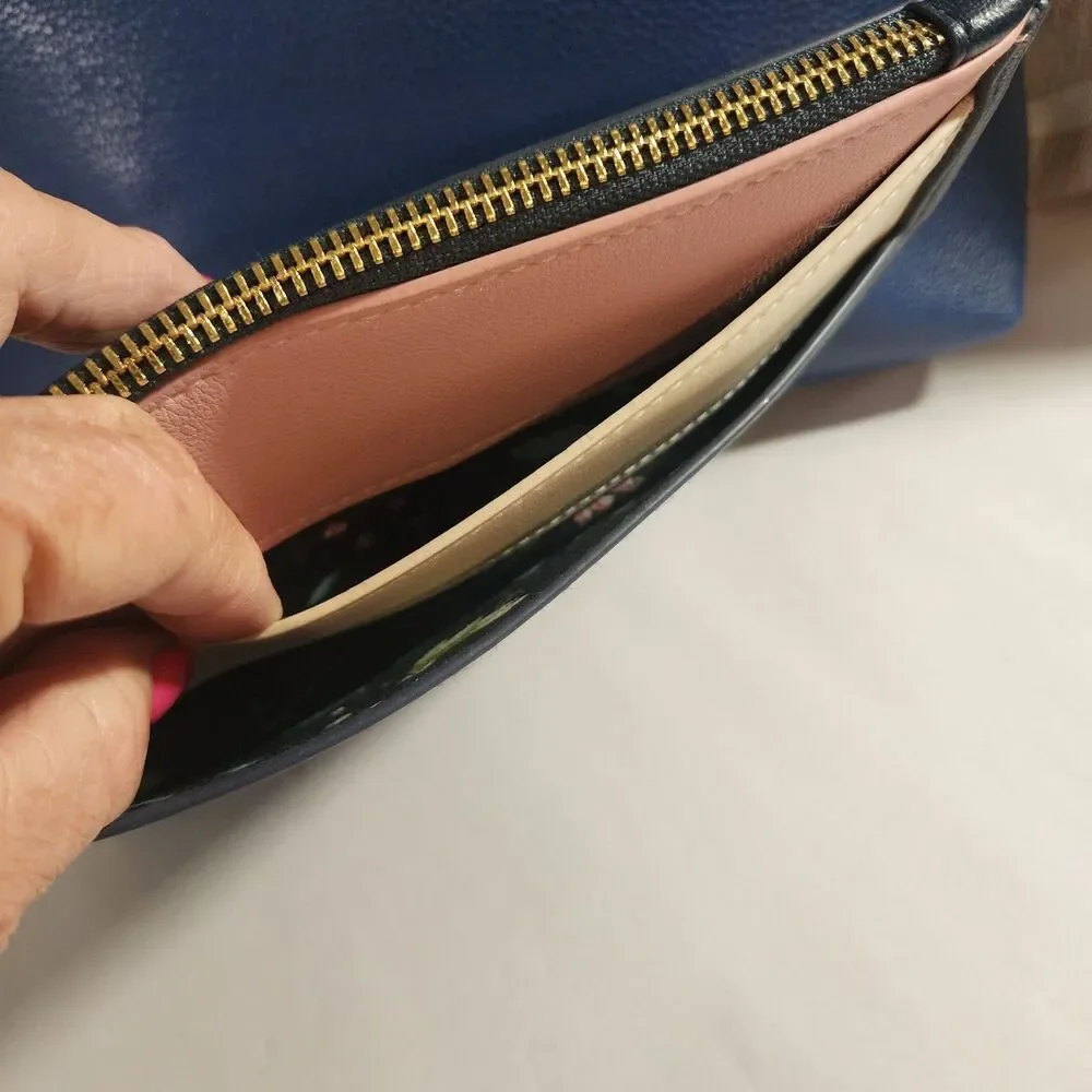 Unbranded blue handbag