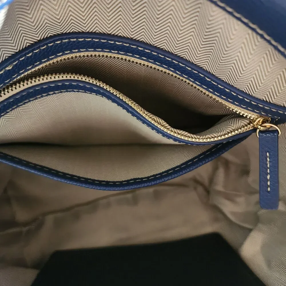 Unbranded blue handbag