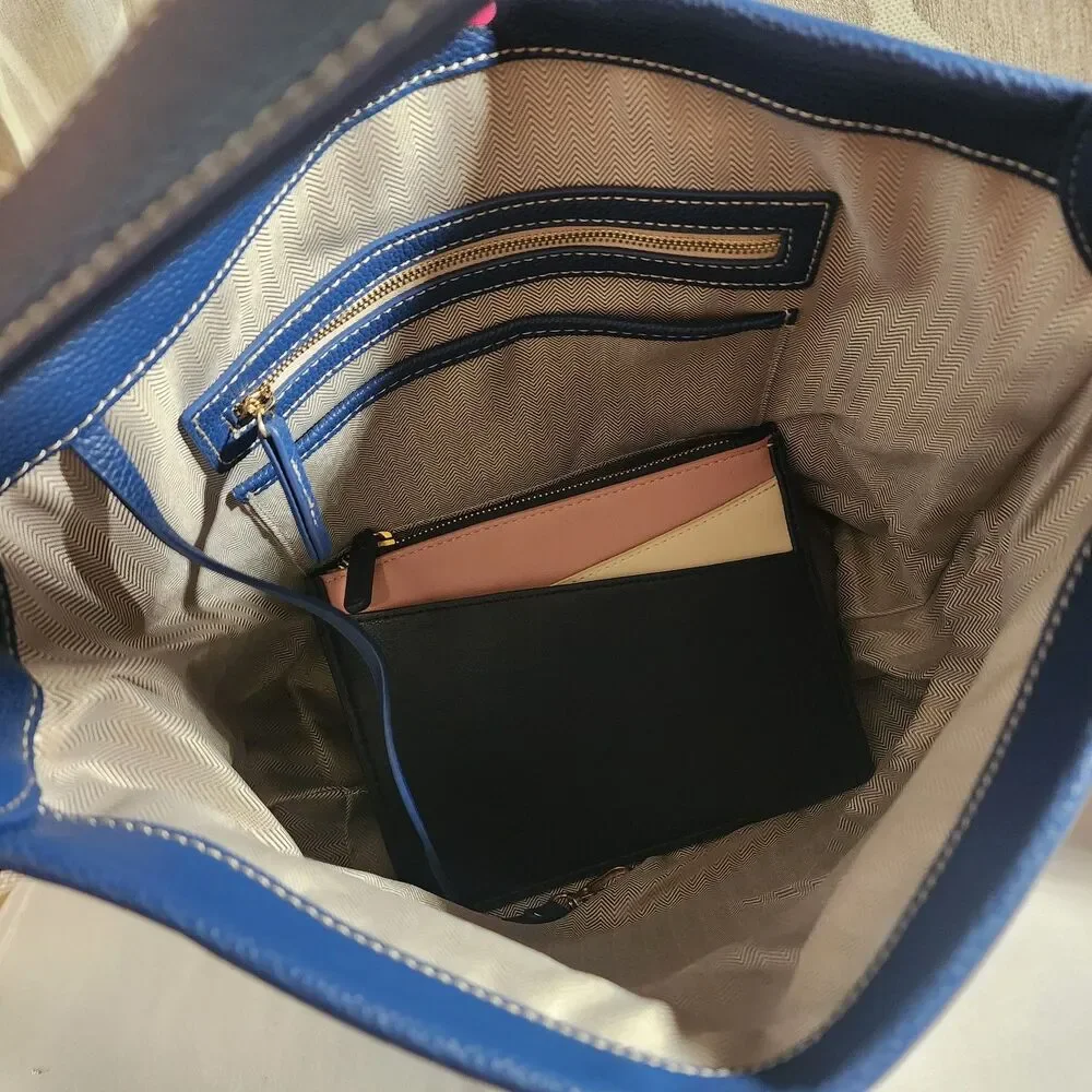 Unbranded blue handbag