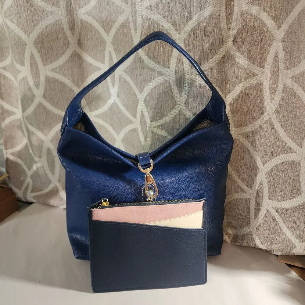 Unbranded blue handbag