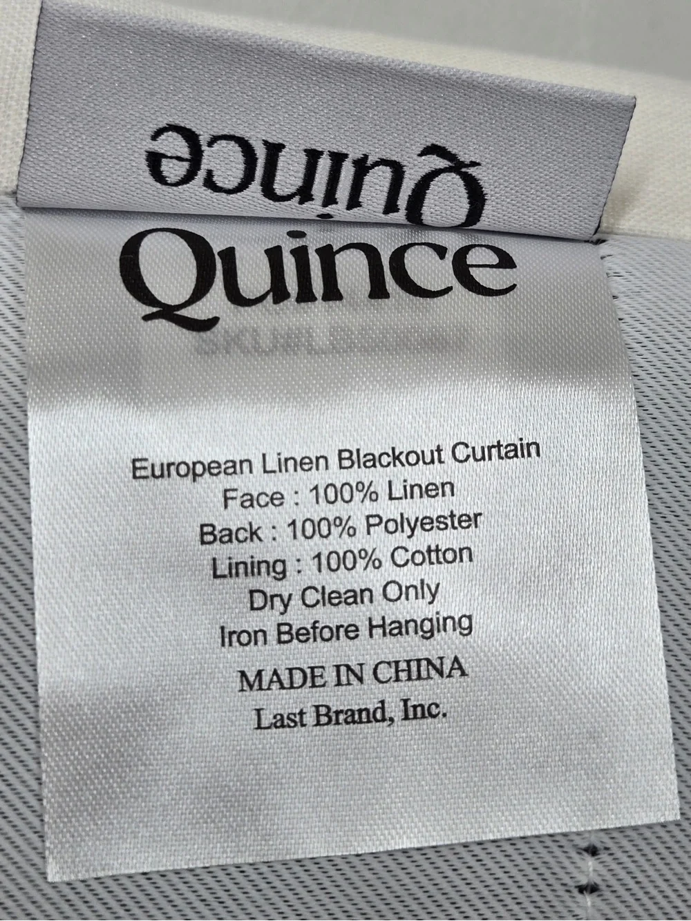 Quince includes 48x96