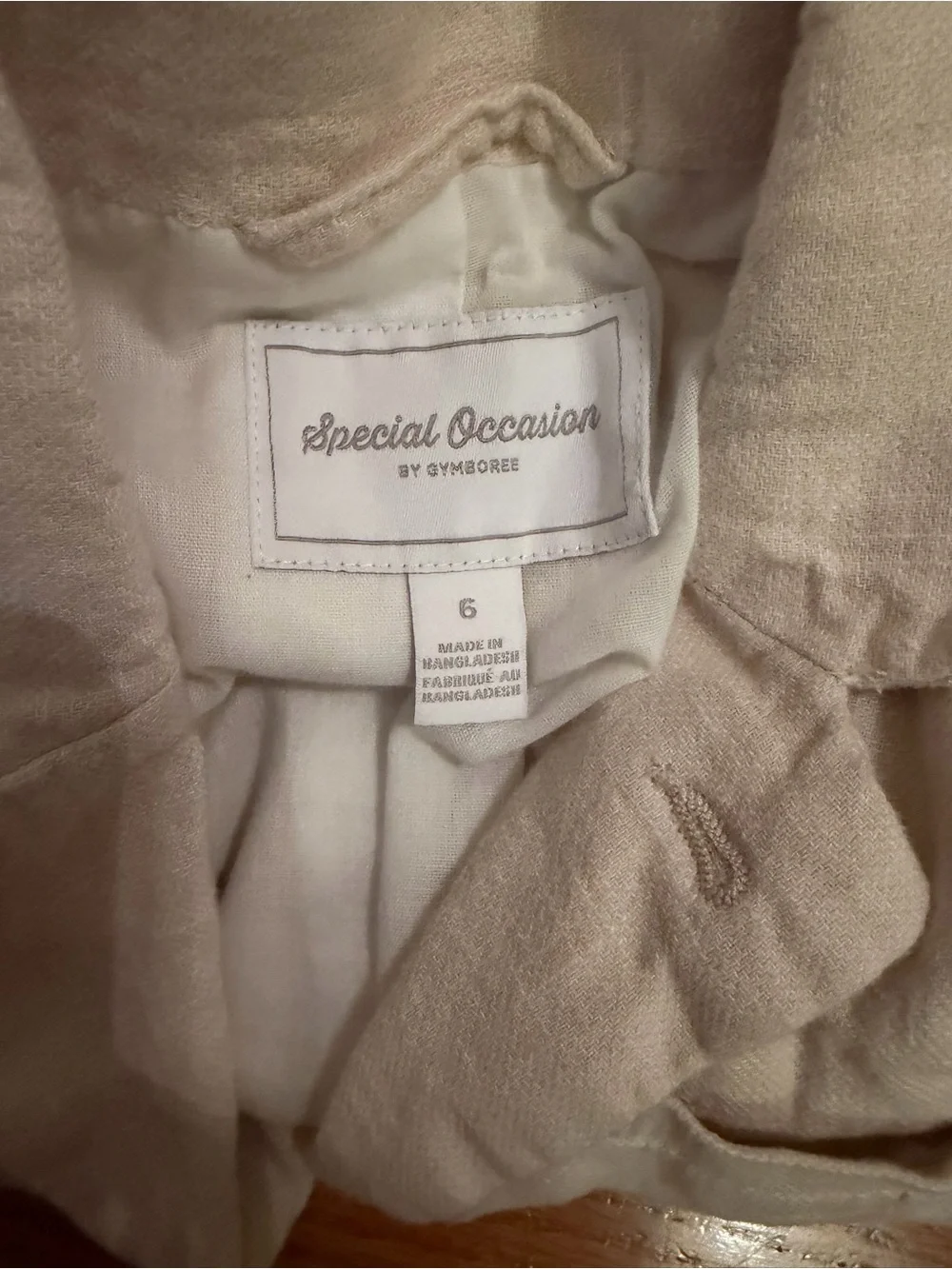 Gymboree size good