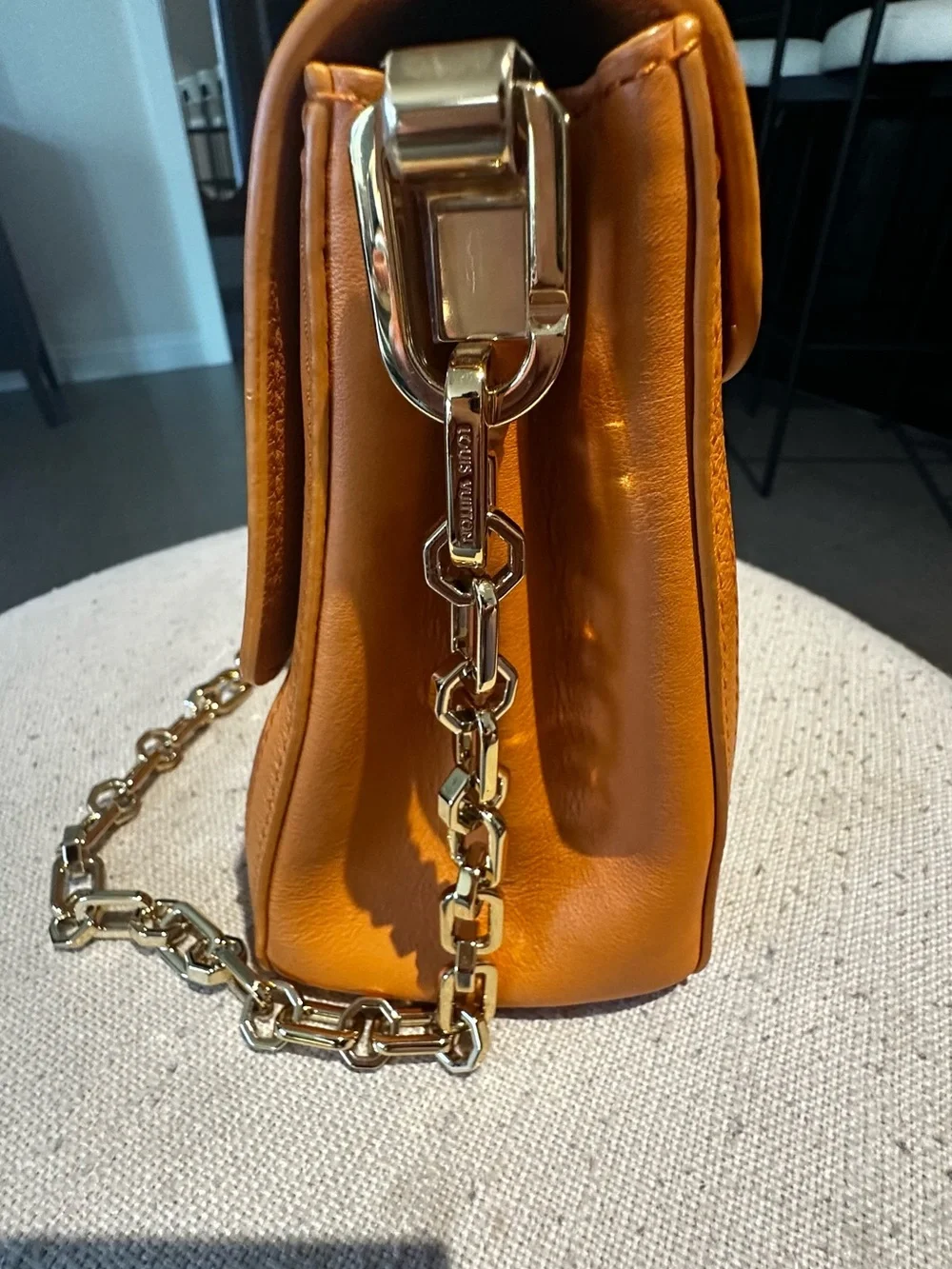 Louis Vuitton dauphine chain strap
