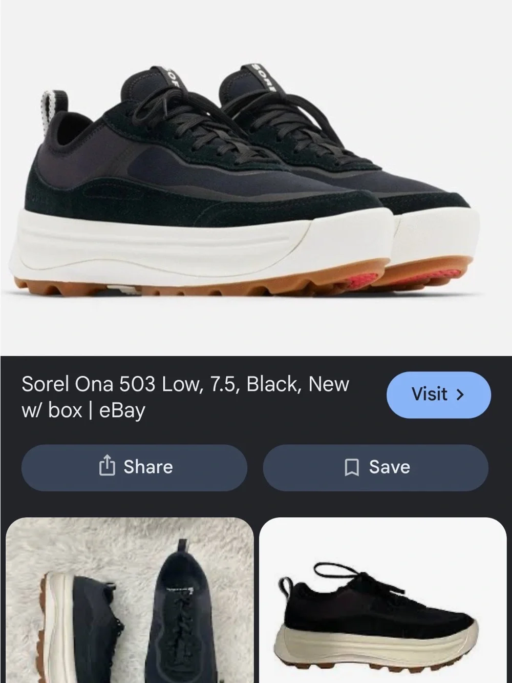 Sorel Ona 503 low