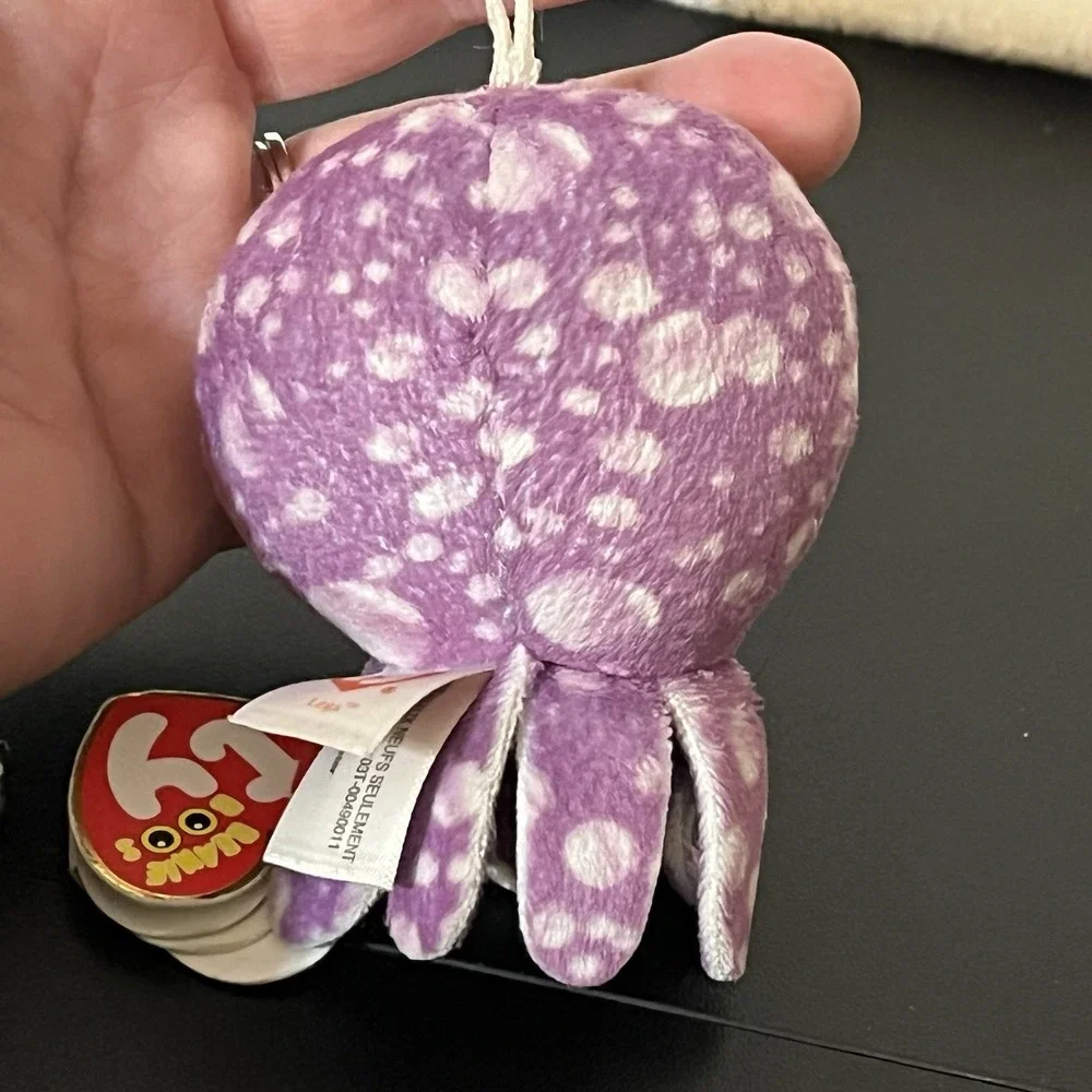 Ty Beanie Boos LEGS the Purple Octopus 3