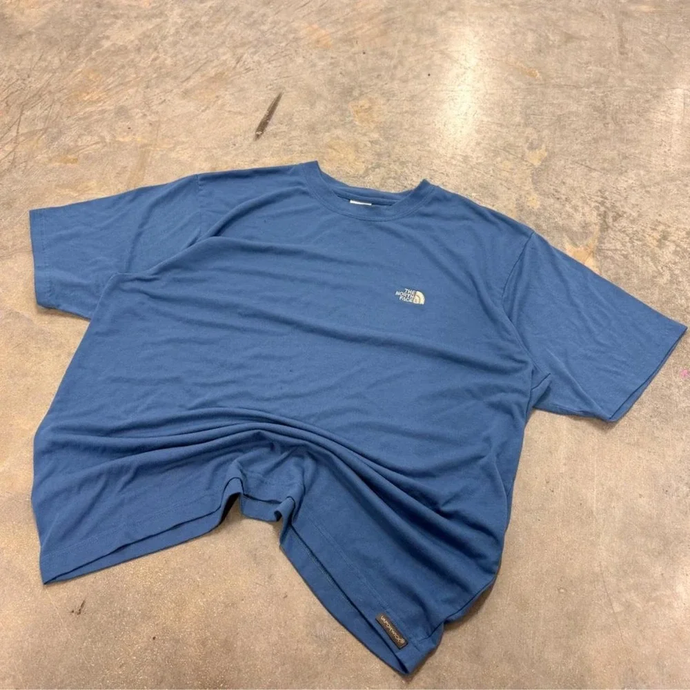 The North Face Blue VaporWick Performance T-Shirt Mens XL Outdoor Gorpcore