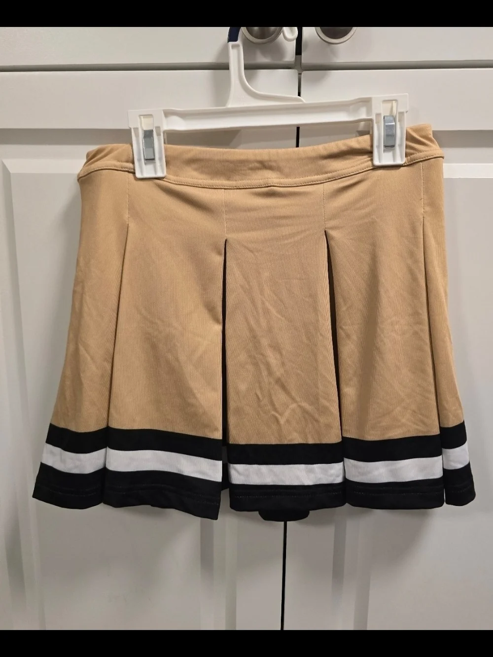 UCF Knights Girls Ashley 2 Piece Cheer Outfit Skirt Top Size XL Vive La Fete
