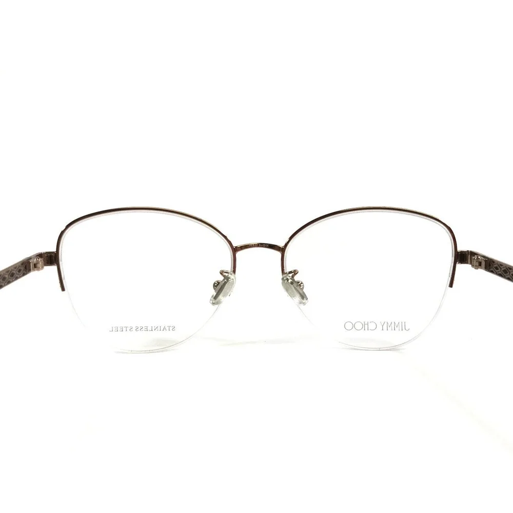 Jimmy Choo Eyeglasses Frames JC235/F EWD Brown Black Asian Fit 54-17-140