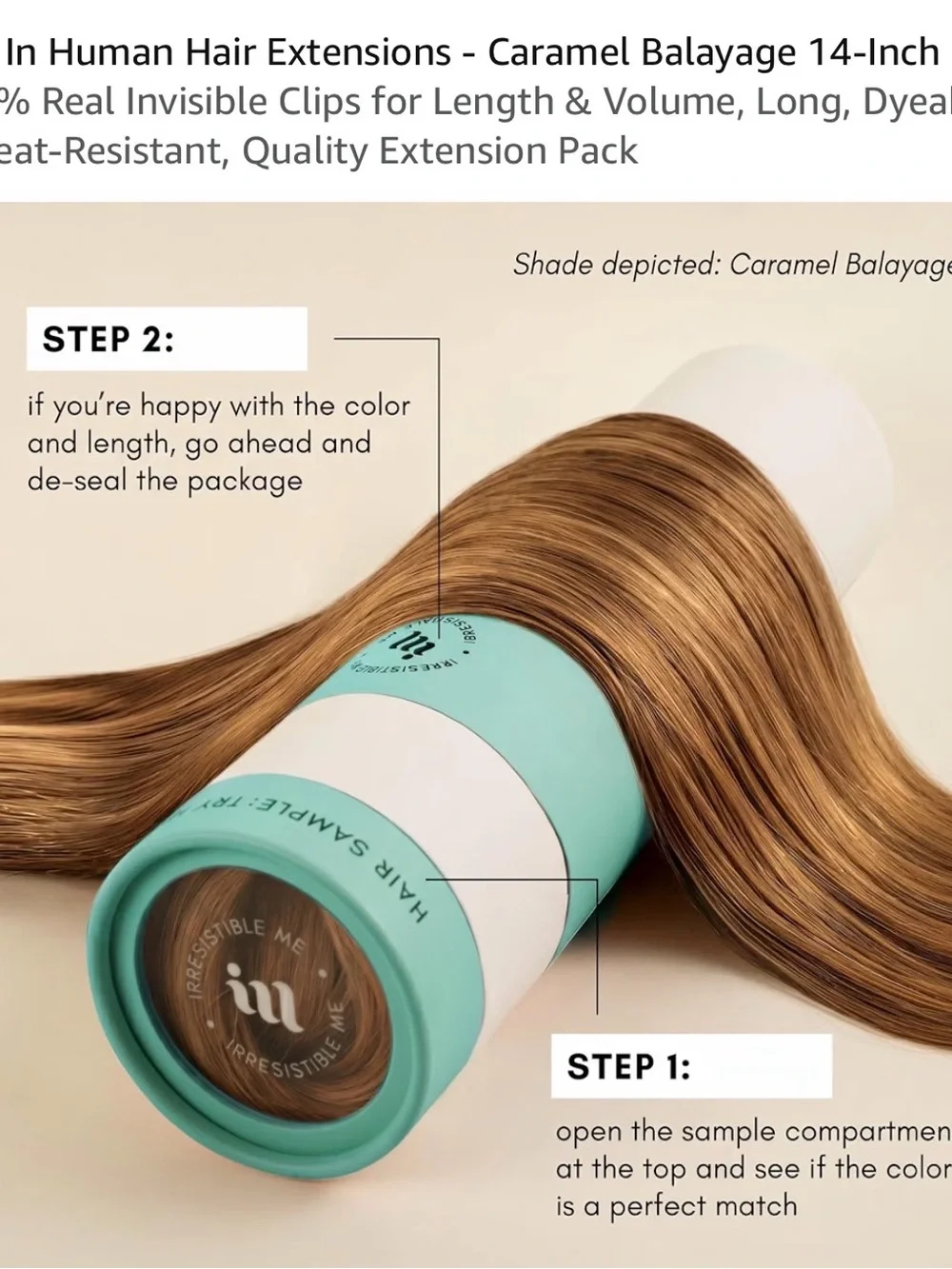 N/A clip hair
