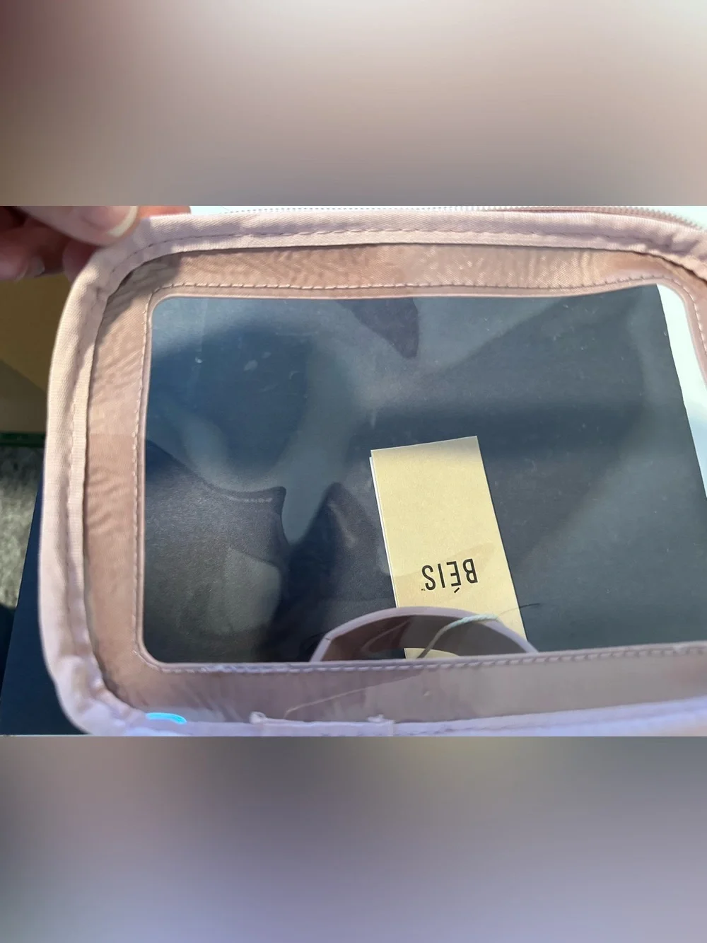 BEIS On The Go Essentials Cosmetic Case Atlas Pink