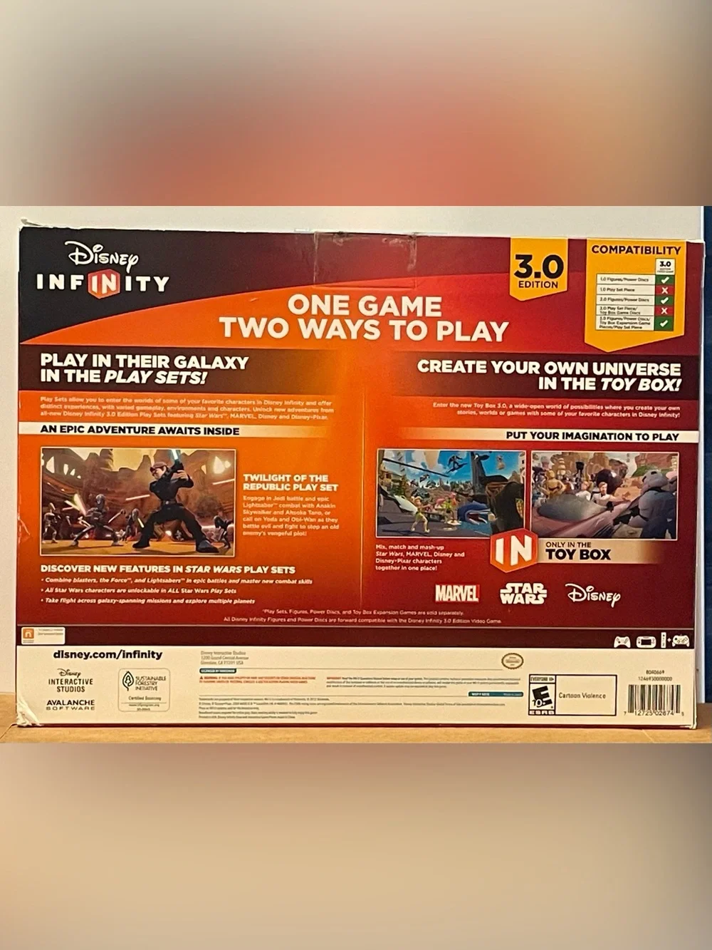 Disney official infinity