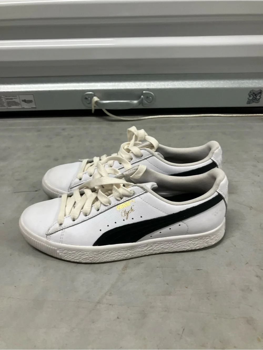 Puma black shoes