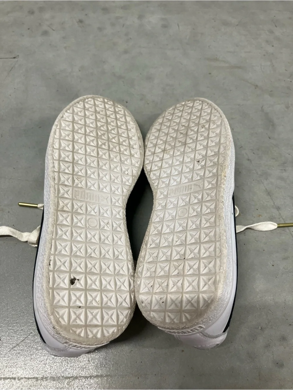 Puma white size shoes
