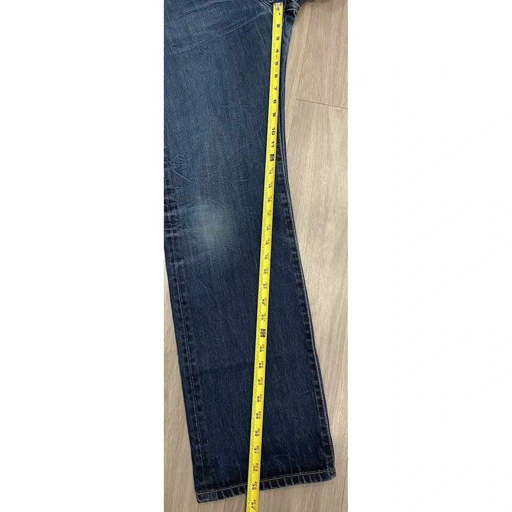 Levi's 501 Jeans Men's 33x32 (34x33) Button Fly Classic Fit Straight Blue